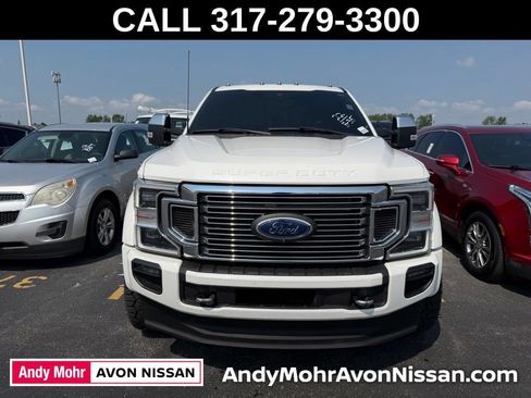 Used 2022 Ford F450 Platinum w/ Camper Package AWD/4WD image 2