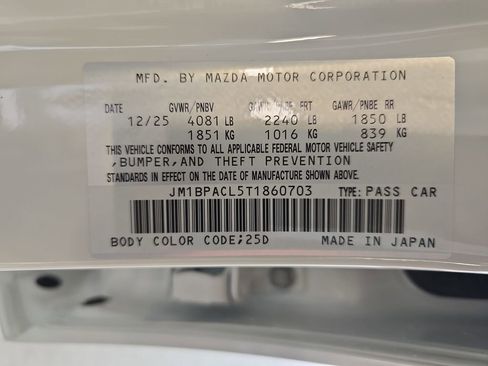 New 2026 MAZDA MAZDA3 2.5 S Sedan w/ Preferred Pkg image 36