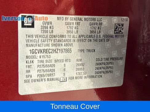 Used 2017 Chevrolet Silverado 1500 LT w/ All Star Edition AWD/4WD image 13