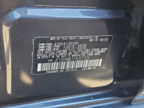 Used 2015 Subaru Impreza 2.0i Limited AWD/4WD image 32