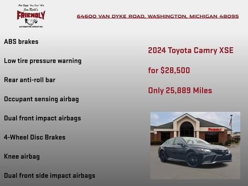 Used 2024 Toyota Camry XSE image 10