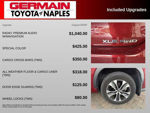 Used 2022 Toyota Highlander XLE AWD/4WD image 4
