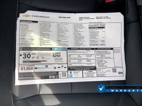 New 2026 Chevrolet Trax ACTIV w/ Driver Confidence Package FWD image 15