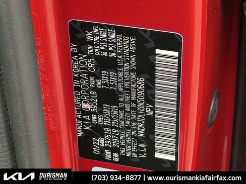 Used 2022 Kia Sorento SX w/ Panoramic Sunroof Package image 33