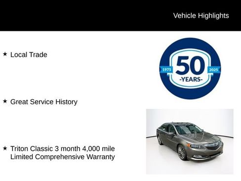 Used 2017 Acura RLX w/ Technology Package FWD image 6