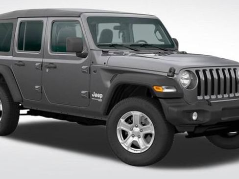 Used 2021 Jeep Wrangler Unlimited Sahara AWD/4WD image 1