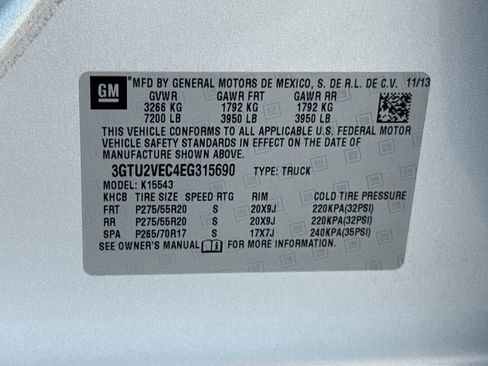Used 2014 GMC Sierra 1500 SLT AWD/4WD image 28