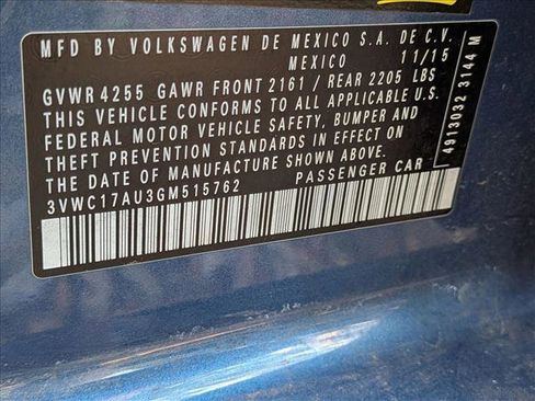 Used 2016 Volkswagen Golf SE w/ Lighting Package image 17