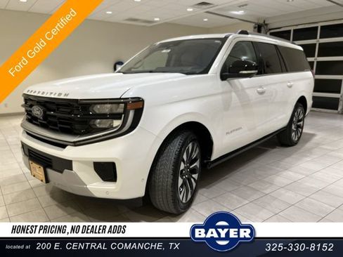 Certified 2025 Ford Expedition Max Platinum w/ Driver's Package AWD/4WD image 1