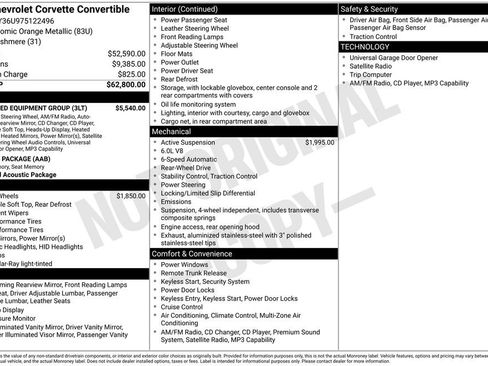 Used 2007 Chevrolet Corvette Convertible w/ Preferred Equipment Group image 7