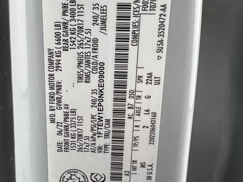 Used 2022 Ford F150 XLT image 72