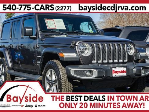 Used 2021 Jeep Wrangler Unlimited Sahara image 1