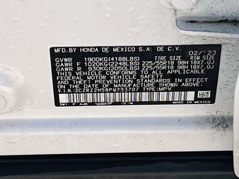 Used 2023 Honda HR-V Sport image 31