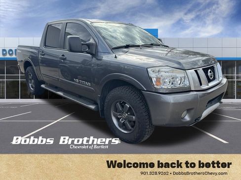 Used 2013 Nissan Titan PRO-4X w/ Pro-4x Luxury Pkg image 1