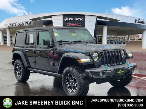 Used 2021 Jeep Wrangler Unlimited Rubicon 4xe w/ Cold Weather Group image 1