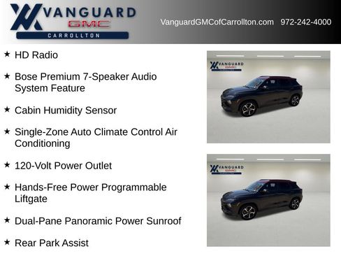 Used 2023 Chevrolet TrailBlazer RS w/ Sun and Liftgate Package FWD image 6