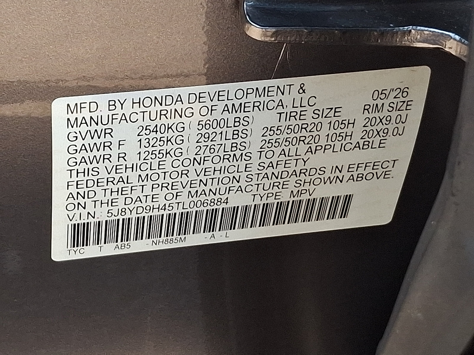 Certified 2026 Acura MDX w/ Technology Package FWD image 30
