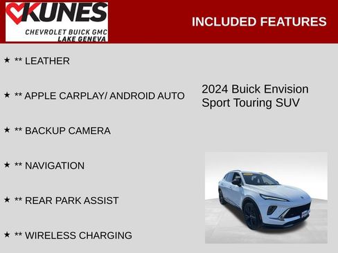 Used 2024 Buick Envision Sport Touring AWD/4WD image 2