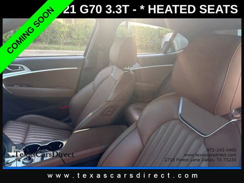 Used 2021 Genesis G70 3.3T RWD image 7
