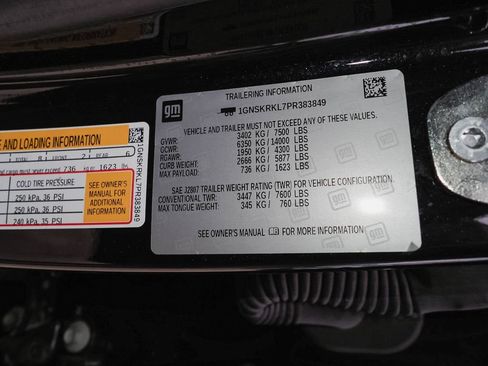 Used 2023 Chevrolet Tahoe RST w/ Sport Performance Package image 40