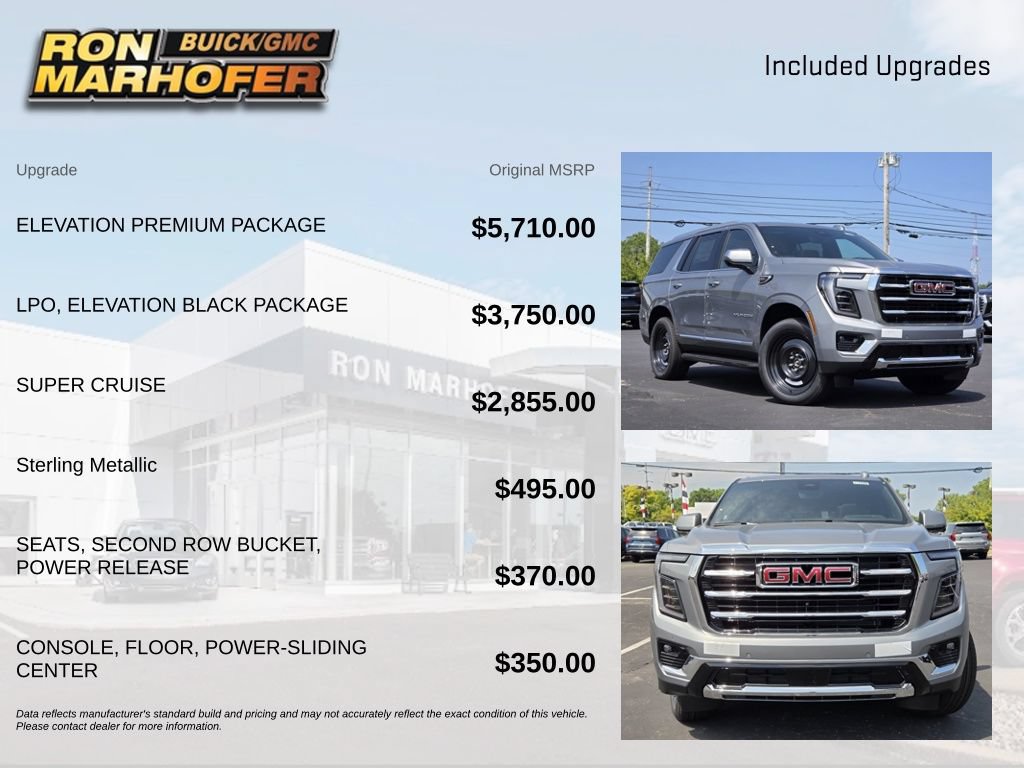 New 2026 GMC Yukon Elevation w/ Elevation Premium Package AWD/4WD image 7