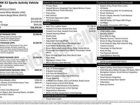 Used 2018 BMW X3 xDrive30i image 11