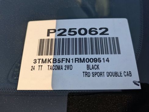 Certified 2024 Toyota Tacoma TRD Sport w/ TRD Sport Premium Package RWD image 36
