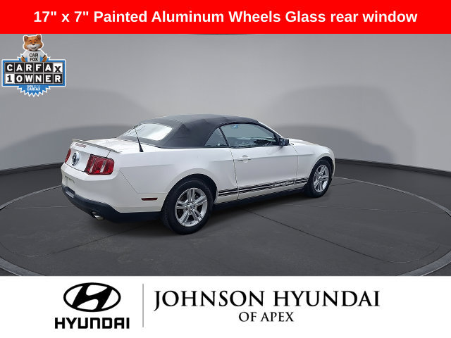 Used 2011 Ford Mustang Convertible w/ 101A Rapid Spec Order Code RWD image 9