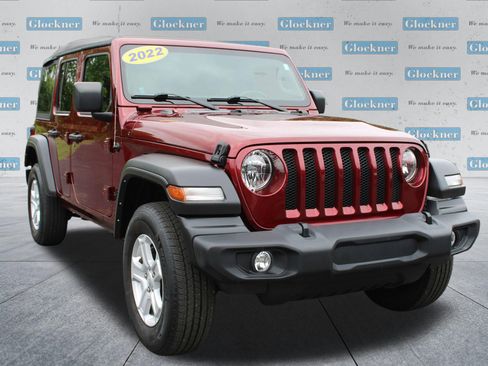 Used 2022 Jeep Wrangler Unlimited Sport AWD/4WD image 3
