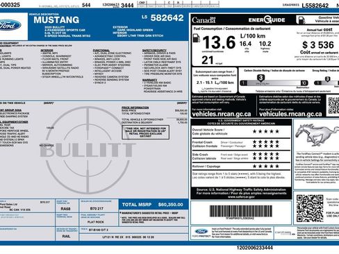 Used 2020 Ford Mustang Bullitt image 4