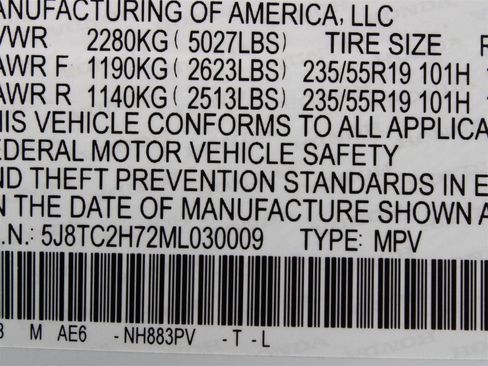 Certified 2021 Acura RDX Advance Package SH-AWD image 33