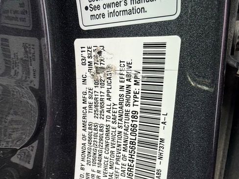 Used 2011 Honda CR-V EX image 12
