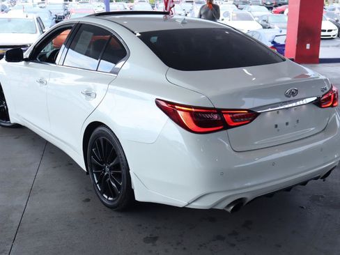 Used 2021 INFINITI Q50 Luxe w/ Seat & Sound Package RWD image 7
