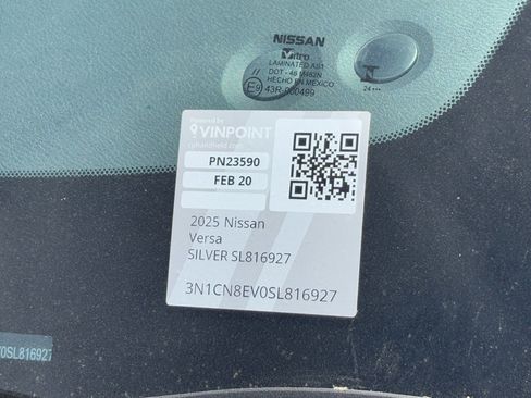 Certified 2025 Nissan Versa SV image 29