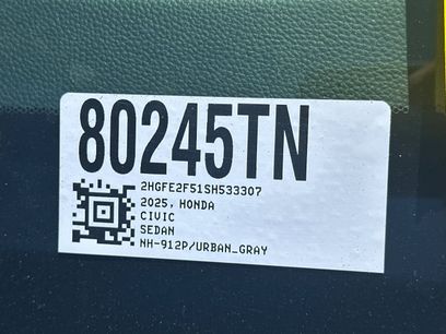 Certified 2025 Honda Civic Sport