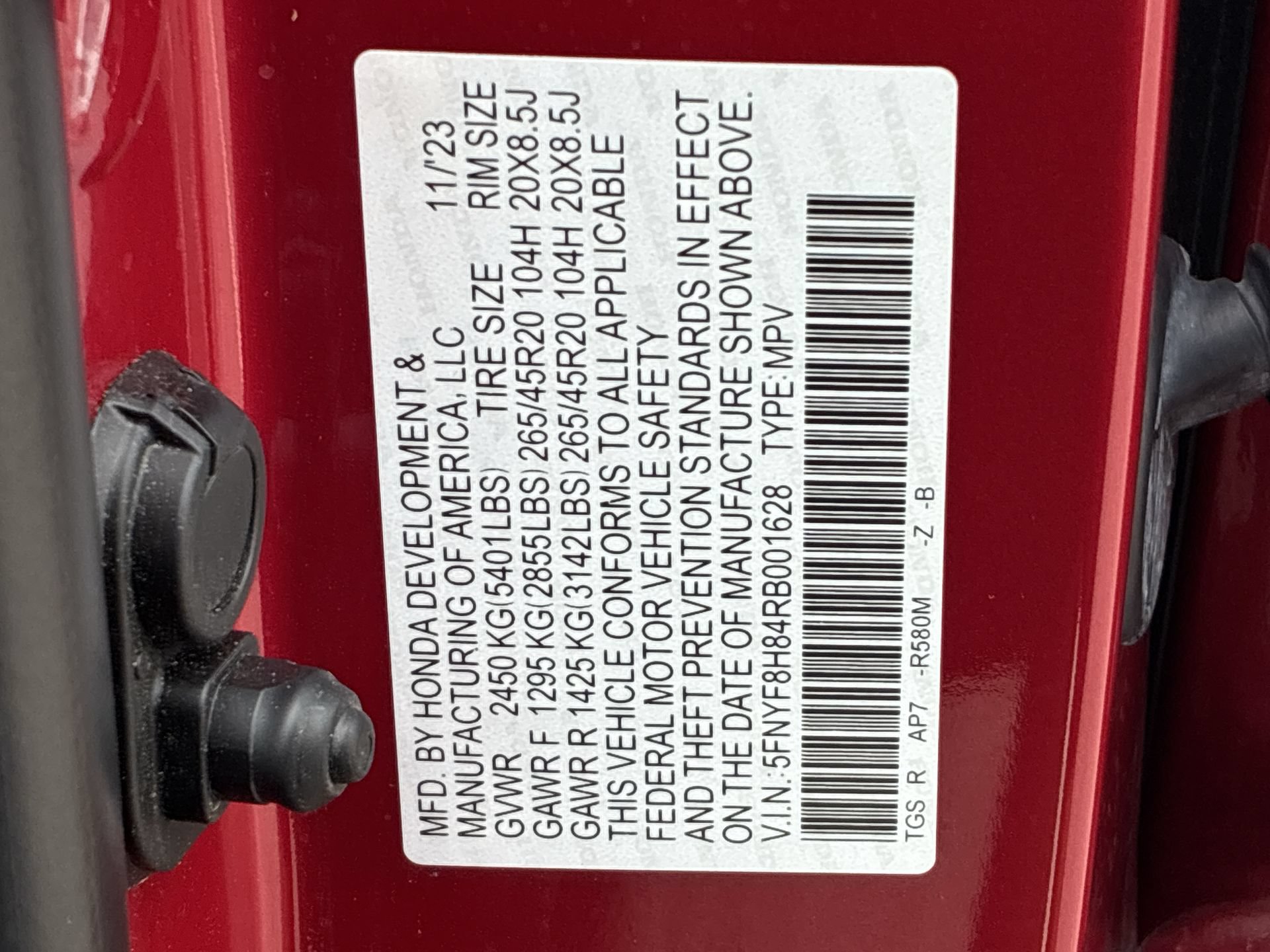 Certified 2024 Honda Passport Black Edition image 39