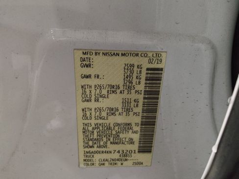 Used 2019 Nissan Frontier SV RWD image 33