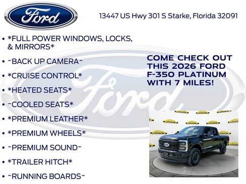 New 2026 Ford F350 Platinum image 10