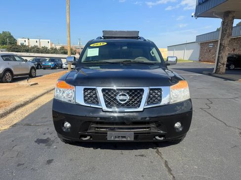 Used 2015 Nissan Armada Platinum w/ 2nd Row Captain Seat Package AWD/4WD image 2