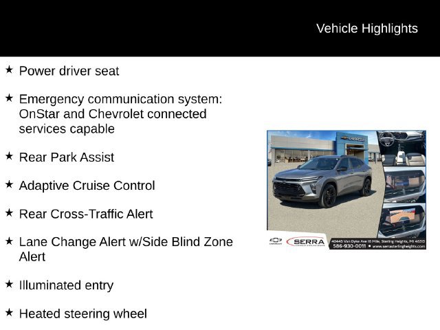 Certified 2024 Chevrolet Trax ACTIV w/ Driver Confidence Package FWD image 5