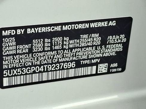 Used 2026 BMW X3 xDrive30i w/ Convenience Package AWD/4WD image 18