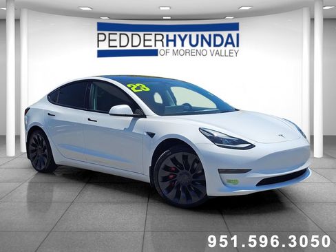 Used 2023 Tesla Model 3 Performance AWD/4WD image 1