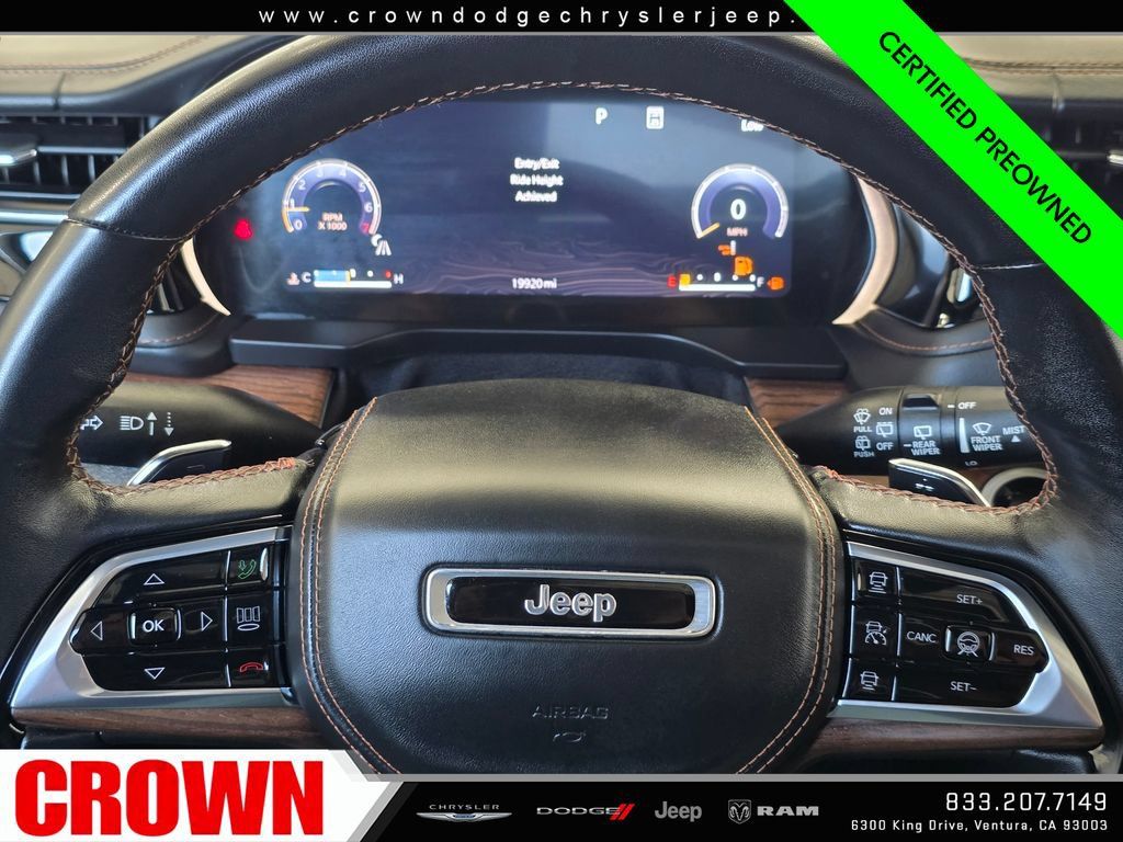 Certified 2023 Jeep Grand Cherokee Summit w/ Adv Protech Group IV AWD/4WD image 36