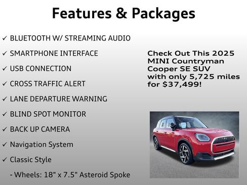 Used 2025 MINI Cooper Countryman SE image 8