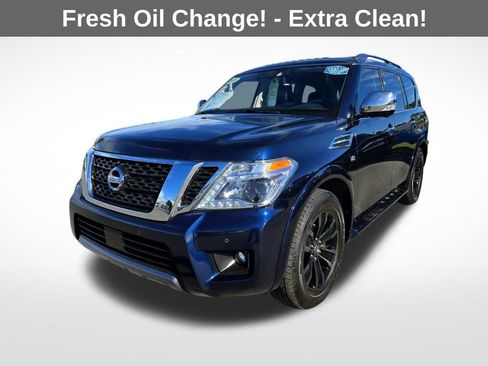 Used 2019 Nissan Armada Platinum w/ Captain's Chairs Package image 3
