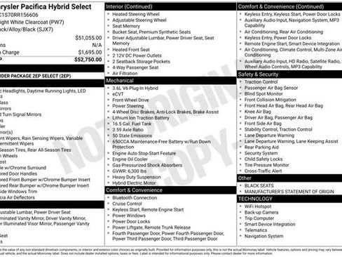 Used 2024 Chrysler Pacifica Limited FWD image 3