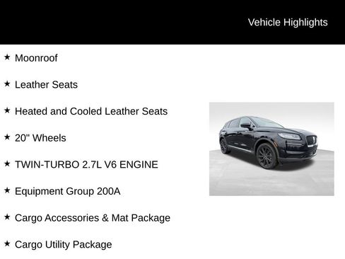 Used 2022 Lincoln Nautilus Reserve w/ Monochromatic Package image 6