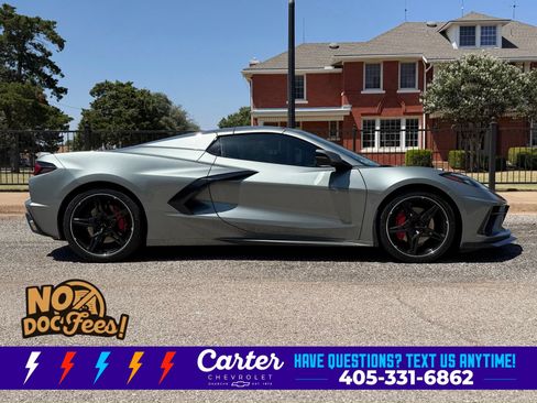 Used 2022 Chevrolet Corvette Stingray Preferred Conv w/ Chrome Exterior Badge Package RWD image 11