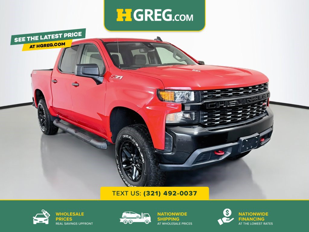 Used 2022 Chevrolet Silverado 1500 Custom Trail Boss w/ Safety Confidence Package AWD/4WD image 1