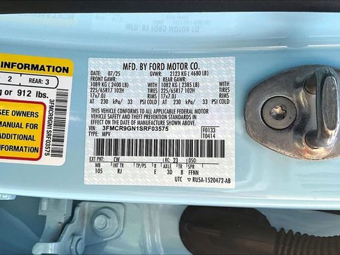 New 2025 Ford Bronco Sport Heritage w/ Convenience Package image 8